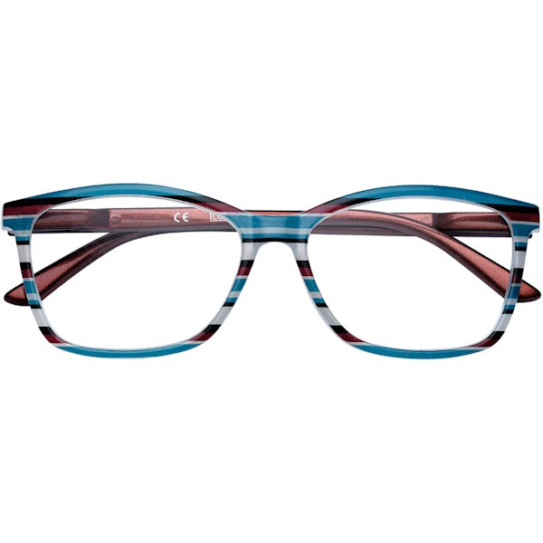 ZIPPO OCCHIALE DA LETTURA MOD.PR84 AZZURRO/MULTICOLORE +2.00 DIOTTRIE