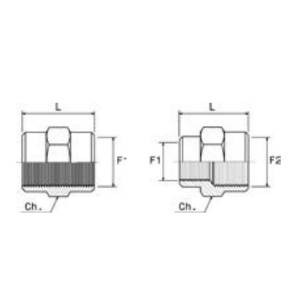 ANI ART. 33/M MANICOTTO DI COLLEGAMENTO FILETTATO FEMMINA 3/8"FX3/8"F
