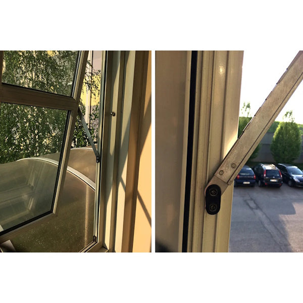 IBFM BRACCIO A SCATTI REGOLABILE PER APERTURA A SPORGERE ART. 340