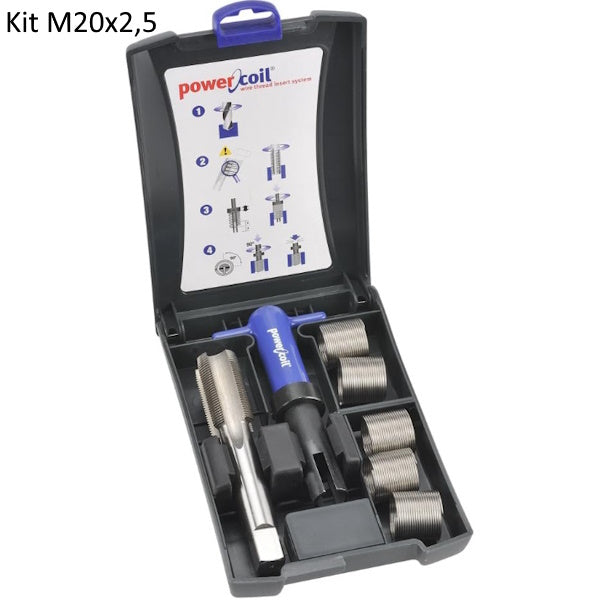 POWERCOIL KIT INSERTI PER RIPARAZIONE FILETTI