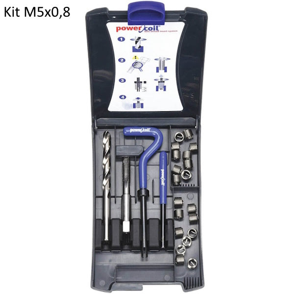 POWERCOIL KIT INSERTI PER RIPARAZIONE FILETTI