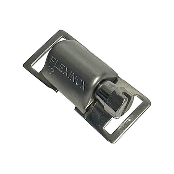 TESTINE IN ACCIAIO INOX AISI 304 PER FASCETTE A NASTRO DA MM13 CONF.PZ50