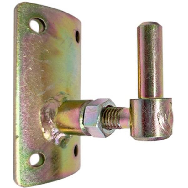 MINUTEX CARDINE PER BANDELLE REGOLABILE D.MM12 PIASTRA TONDA ACC.ZINCATO