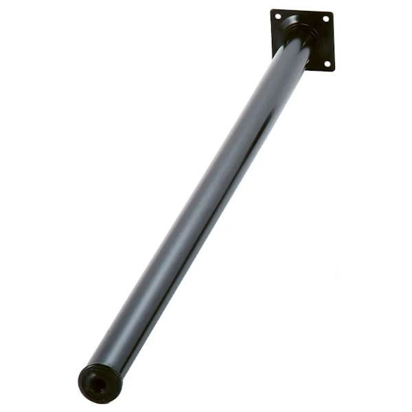 PIRCHER GAMBA PER TAVOLO TONDA IN METALLO NERO D.MM30X700