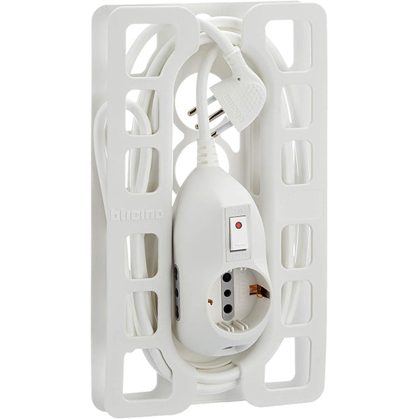 BTICINO MULTIPRESA BTRE 3 PRESE CAVO DA MT3 SPINA 10A BIANCO