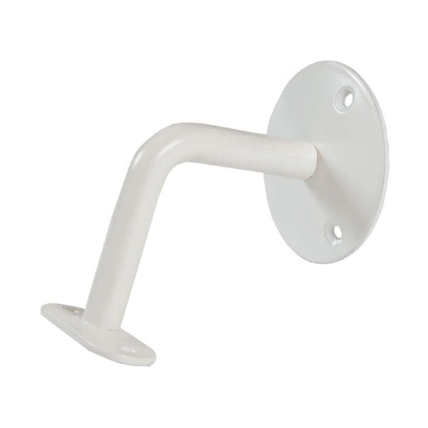 PIRCHER SUPPORTO PER CORRIMANO PIATTO 3 FORI BIANCO MM72X72