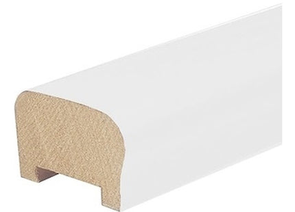 PIRCHER CORRIMANO IN AYOUS SAGOMATO BIANCO MM55X35X3000