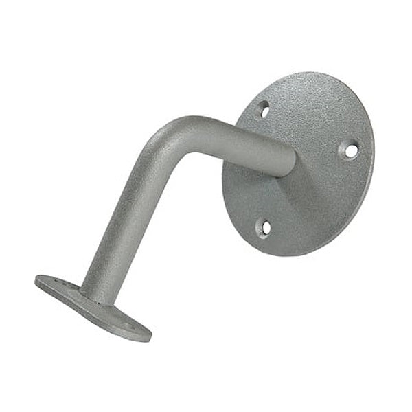 PIRCHER SUPPORTO PER CORRIMANO TONDO 3 FORI ALLUMINIO SATINATO D.MM 55