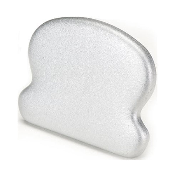 PIRCHER TERMINALE PER CORRIMANO FINITURA ALLUMINIO MM55X35X7 PZ2*