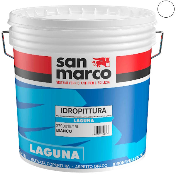 SAN MARCO LAGUNA BIANCO LT15 IDROPITTURA INTERNO*