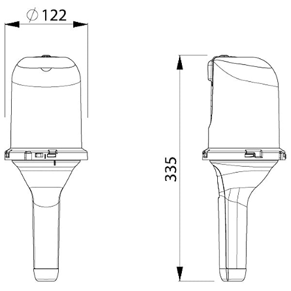 ZECA PORTALAMPADA ATTACCO E27 MAX 60W CON CAVO MT10