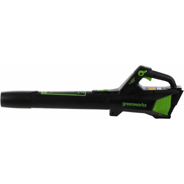 GREENWORKS SOFFIATORE ASSIALE GD48ABK4 48V CON BATTERIA E CARICABATTERIE