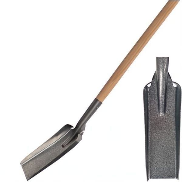 MASS BADILE STRETTO PER SCAVI IN ACCIAIO TEMPRATO CON MANICO