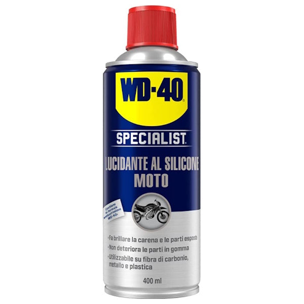 WD-40 SPECIALIST MOTO LUCIDANTE AL SILICONE SPRAY ML400