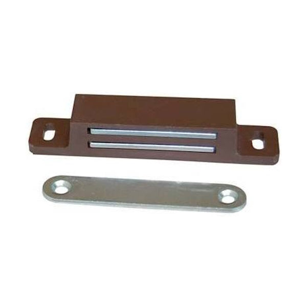 METAL STYLE CRICCHETTO MAGNETICO RETTANGOLARE SERIE PESANTE MARRONE