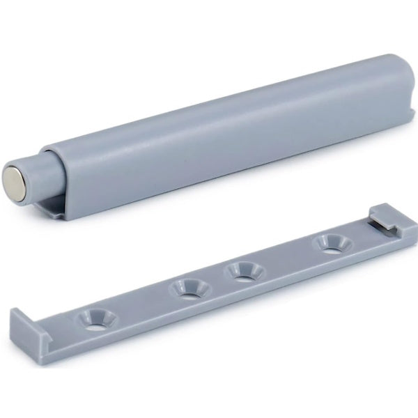 METAL STYLE PREMI/APRI CON MAGNETE IN PLASTICA BIANCO MM120X75