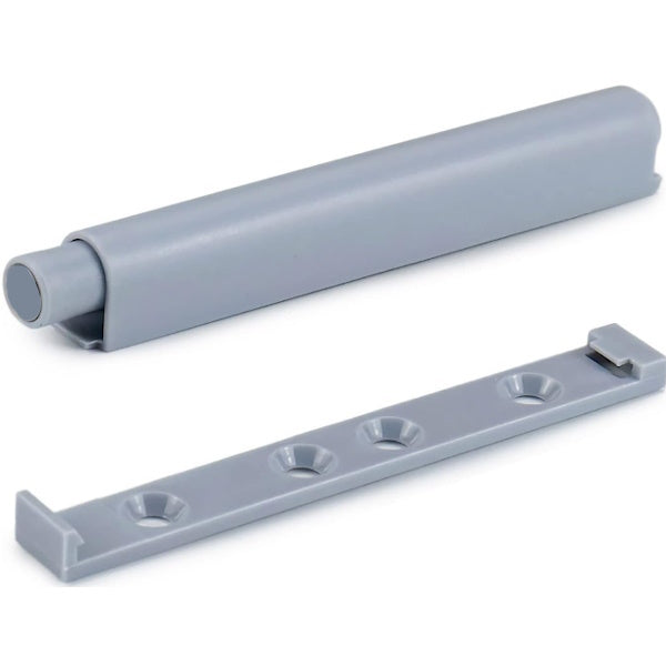 METAL STYLE PREMI/APRI CON PARACOLPO IN PLASTICA BIANCO MM120X75