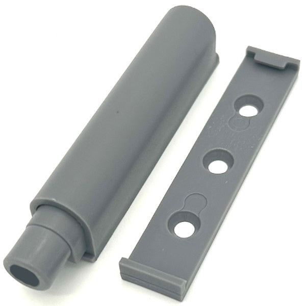 METAL STYLE PREMI/APRI MAXI CON PARACOLPO IN PLASTICA ANTRACITE D.MM 12