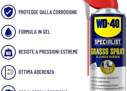 WD-40 SPECIALIST GRASSO A LUNGA DURATA SPRAY ML400