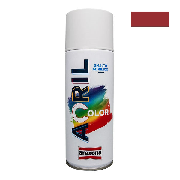 AREXONS ACRILCOLOR SMALTO ACRILICO ROSSO RUBINO RAL 3003 SPRAY ML400