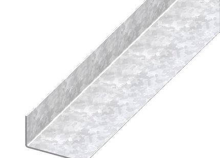 ALFER ANGOLARE LATI DISUGUALI ACCIAIO ZINCATO MM43,5x23,5x1,2 MT1