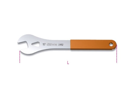 BETA  3952 CHIAVE A FORCHETTA SEMPLICE PER BICICLETTE