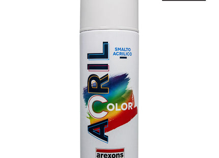 AREXONS ACRILCOLOR SMALTO ACRILICO NERO OPACO SPRAY ML400