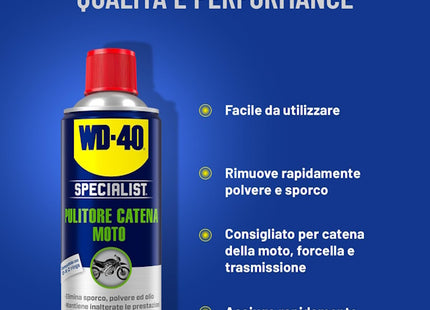WD-40 SPECIALIST MOTO PULITORE CATENA SPRAY ML400