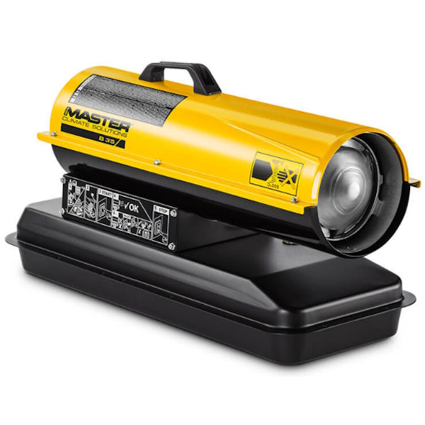 MASTER RISCALDATORE D'ARIA DIRETTO A GASOLIO POTENZA 10KW MOD. B 35