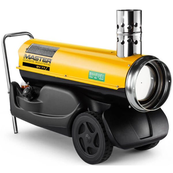 MASTER RISCALDATORE D'ARIA INDIRETTO A GASOLIO POTENZA 21KW MOD. BV 77