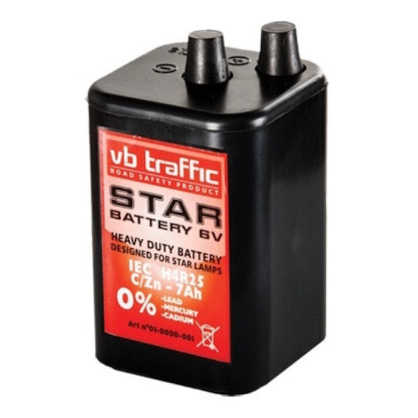 3G ITALIA BATTERIA PER LAMPEGGIATORI TIGRE 6V 5AH 4R25