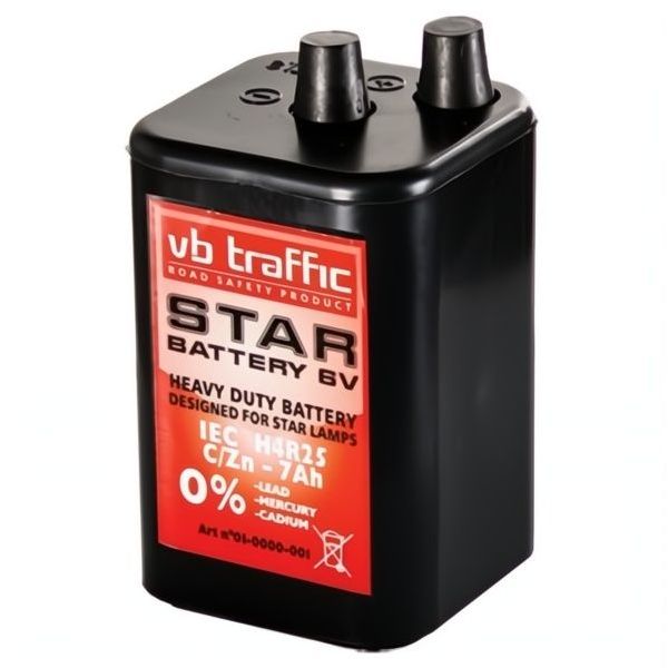 3G ITALIA BATTERIA PER LAMPEGGIATORI TIGRE 6V 5AH 4R25