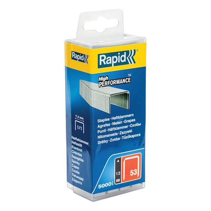 RAPID GRAFFE N.53/12MM SCATOLA IN PLASTICA DA PZ5000