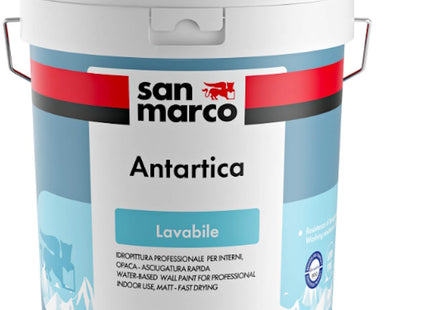 SAN MARCO ANTARTICA BIANCO LT 4 IDROPITTURA MURALE LAVABILE INTERNI