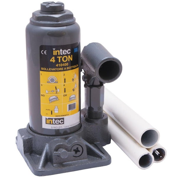 INTEC SOLLEVATORE IDRAULICO A BOTTIGLIA PORTATA  4 TON.