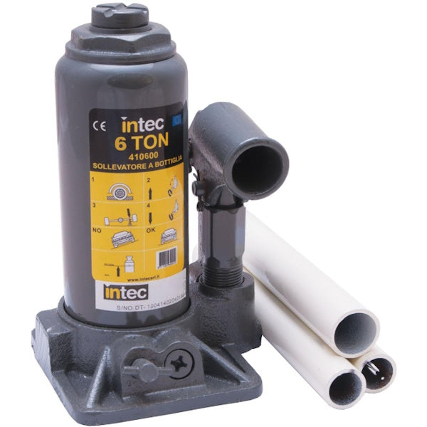 INTEC SOLLEVATORE IDRAULICO A BOTTIGLIA PORTATA  6 TON.