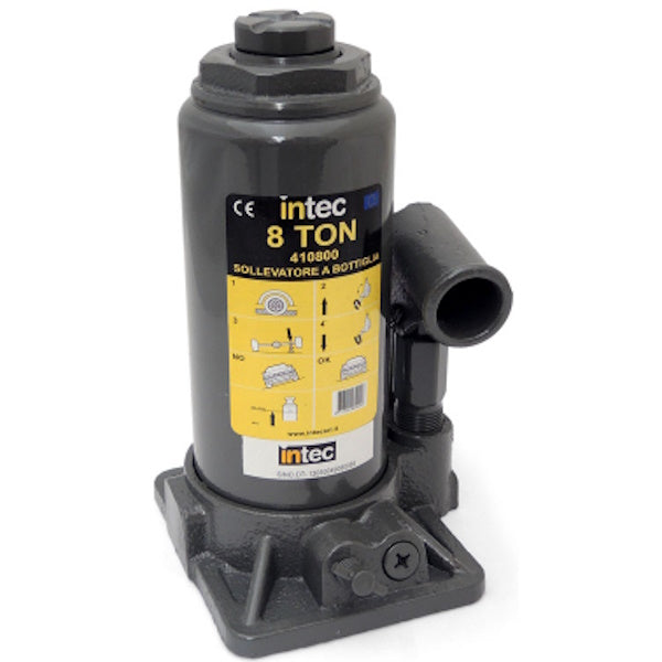 INTEC SOLLEVATORE IDRAULICO A BOTTIGLIA PORTATA  8 TON.