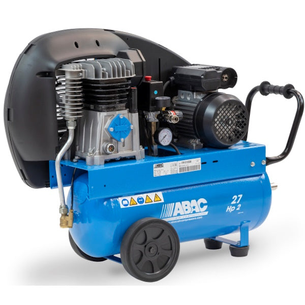 ABAC COMPRESSORE A CINGHIA SERBATOIO LT 27 MOD. PRO A29B/ 27 CM2 230V*