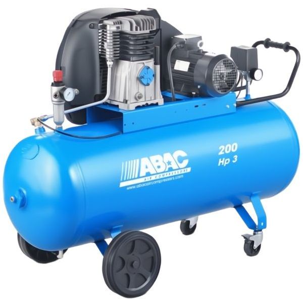 ABAC COMPRESSORE A CINGHIA SERBATOIO LT200 MOD. EXP A39B/200 CT3 400V