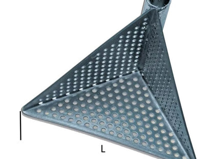 MINUTEX MESTOLO FORATO PER PULIZIA TOMBINI ACCIAIO ZINCATO