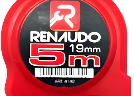 RENAUDO FLESSOMETRO IN ABS ANTIURTO MT 5 NASTRO DA MM19