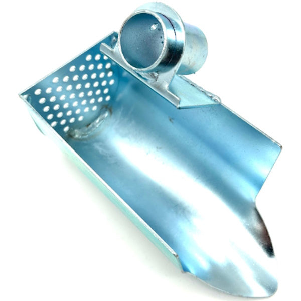 MINUTEX PALETTA FORATA PER PULIZIA GRONDAIE ACCIAIO ZINCATO