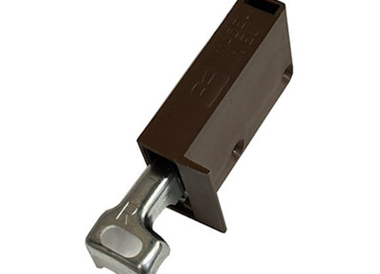 METAL STYLE REGGIPENSILE A FISSAGGIO CON VITE TIPO DESTRO MARRONE