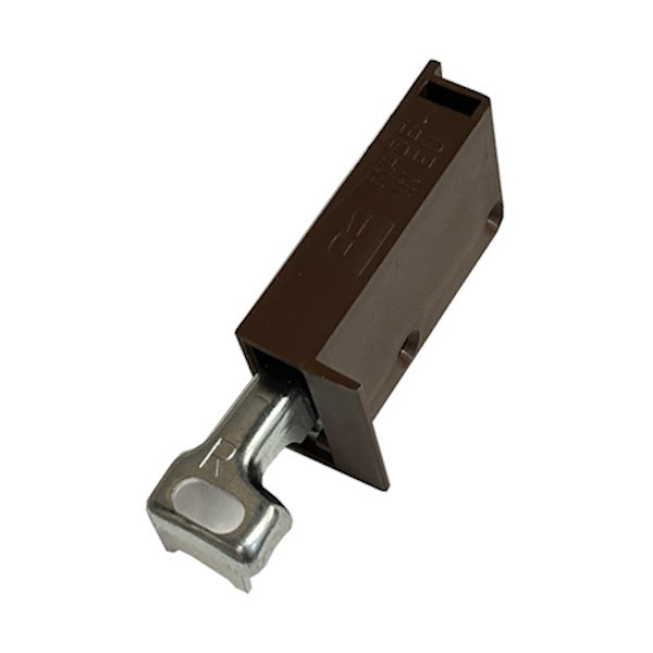 METAL STYLE REGGIPENSILE A FISSAGGIO CON VITE TIPO DESTRO MARRONE