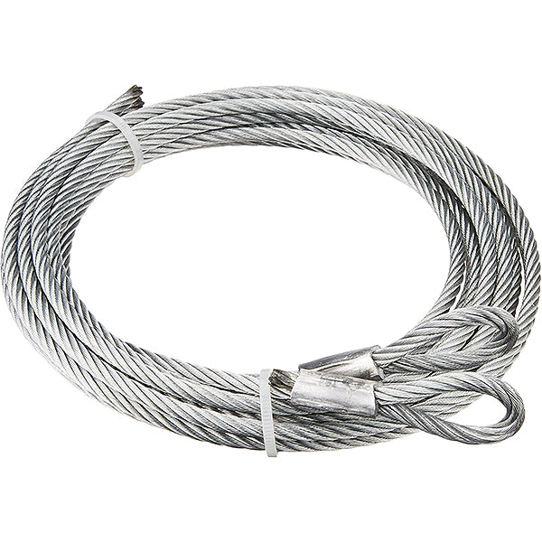 FUNE PER PORTE BASCULANTI CON 1 ANELLO D.MM4X3MT