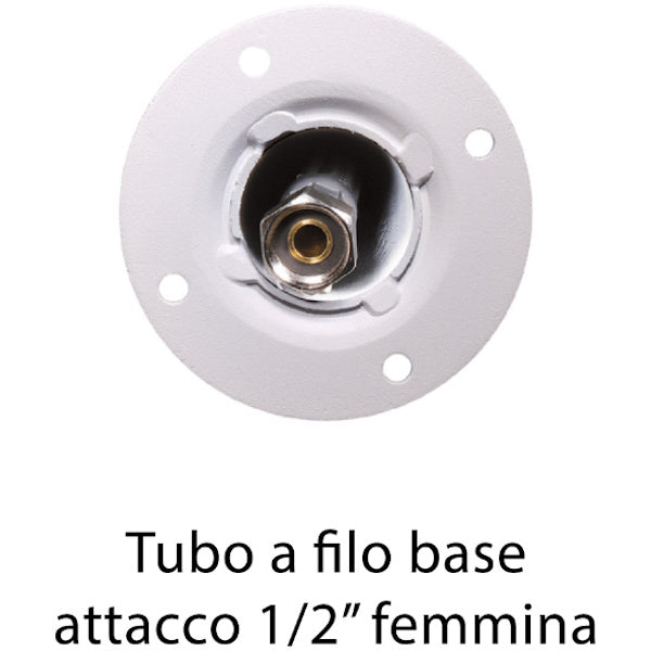 BEL-FER FONTANA PERISCOPIO IN FERRO COLORE ALLUMINIO