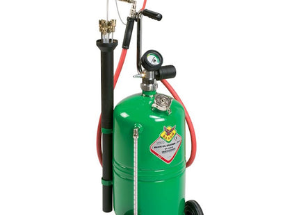 RAASM ASPIRATORE OLIO ESAUSTO SERBATOIO LT24 CARRELLATO E KIT SONDE