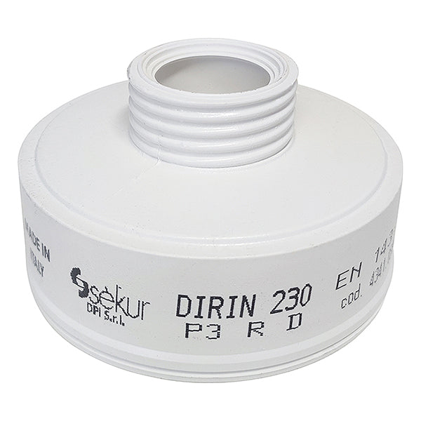 DPI FILTRO SERIE DIRIN 230 P3 R POLVERI FUMI E NEBBIE