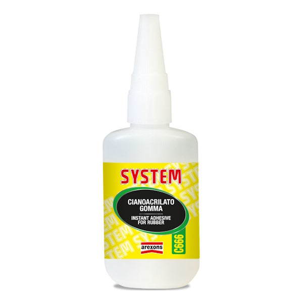 AREXONS SYSTEM CIANOACRILATO GOMMA C666 ML50