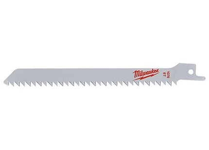 MILWAUKEE LAME PER SEGA DIRITTA PER LEGNO E PLASTICA MM 150X4,2 PZ3